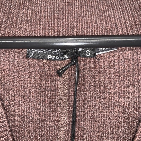 Womens Size S Prana Milani Henley Sweater Dress Brown NWT - Picture 3 of 6